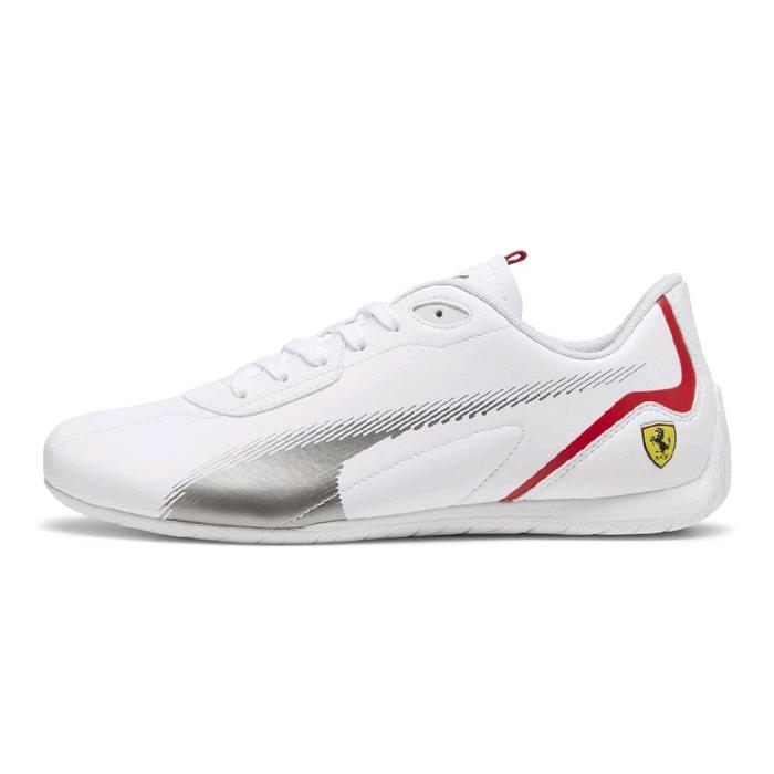 sepatu puma ferrari neo cat 2.0 white silver Casual Putih Shoes