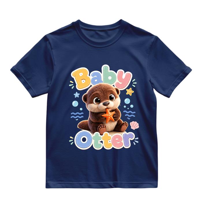 IBUKOTA KIDS Kaos Anak Laki Laki dan Perempuan BABY OTTER / BAYI BERANG BERANG
