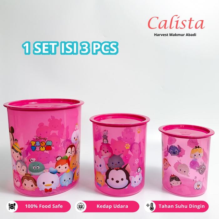 [Calista] Toples Disney Odate Set 3 Pcs Kedap Udara