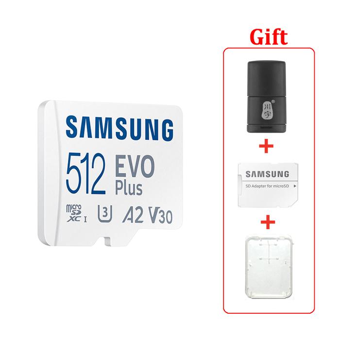 SAMSUNG 256GB TF MicroSD memory card EVO Plus U3 V30 A2 read 130MB/s