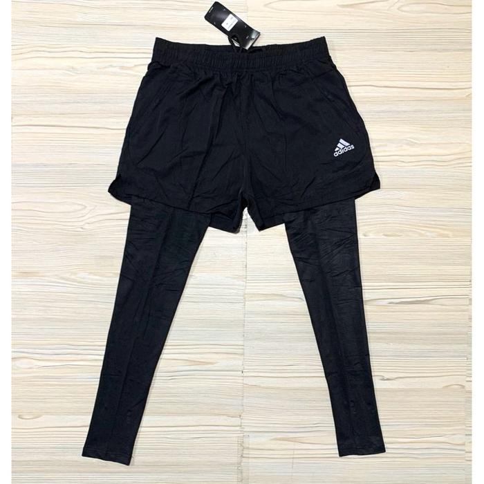 CELANA PENDEK MICRO LEGGING PANJANG IMPORT ADIDAS PRIA WANITA RUNNING OLAHRAGA