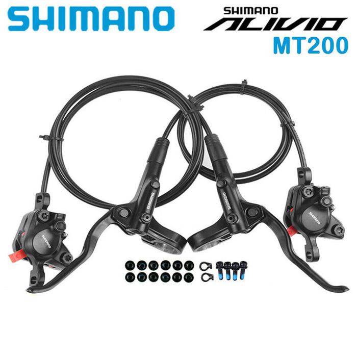 Shimano BR BL rem rem cakram hidrolik MT200, Piston 2 kaliper rem