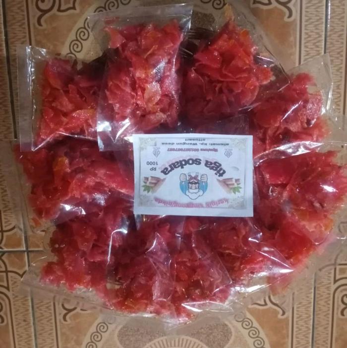 Keripik Singkong Pedas Pikda Tiga Sodara Camilan Ringan Kemasan Praktis Pilihan Selera
