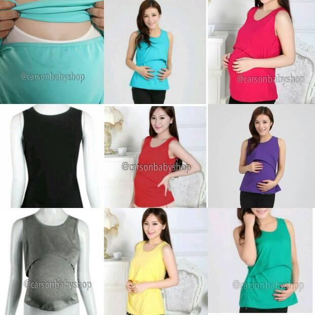 Kaos Ibu Menyusui / Baju Ibu Menyusui All Size