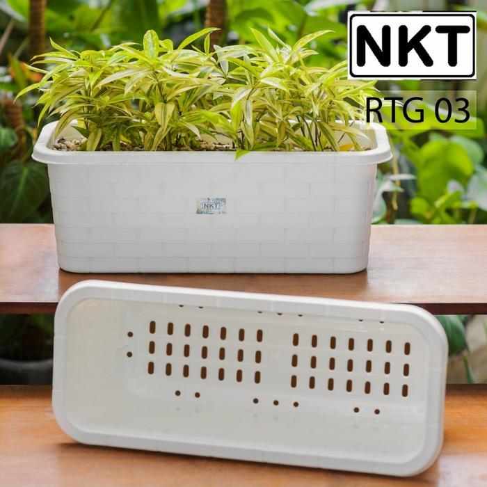 POT RTG 03 Warna NKT | Pot Persegi panjang NKT