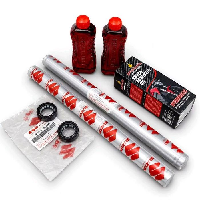 Paket As Shock Smash+Seal Shock+Oli Shock Smash Old Smash New Shogun 110 Shogun 125 Tipe (KLIP)