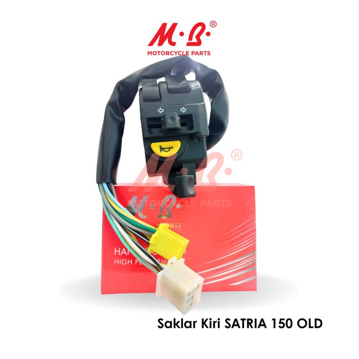 M.B. Saklar Holder Kiri Handle Switch Motor Suzuki SATRIA 150 OLD SATRIA F150 OLD SATRIA F150 LAMA
