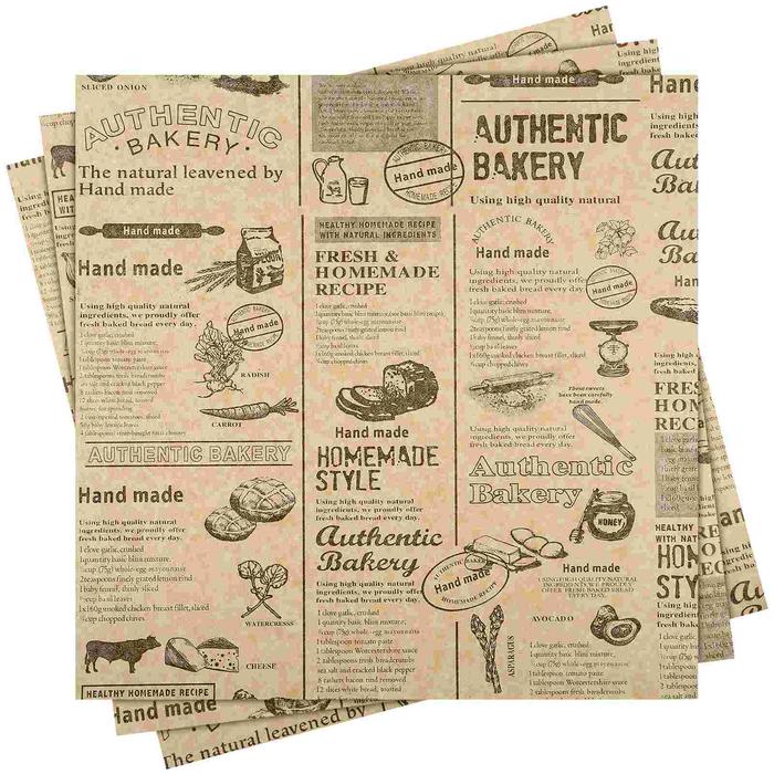 Paper Sheets Wrapping Baking Greaseproof Parchment Sandwich Deli Wrap