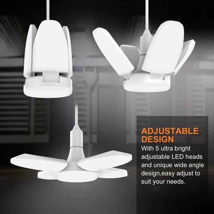 Portable Industrial Lamp For Workshop Garage Deformable Industrial