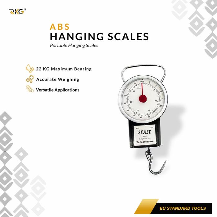 RKG Timbangan Gantung Besi Analog Presisi 22 Kg