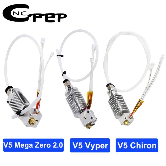 CNCFEP 3D Printer Parts 24V 40W Print Head E3D V5 Hotend For Anycubic