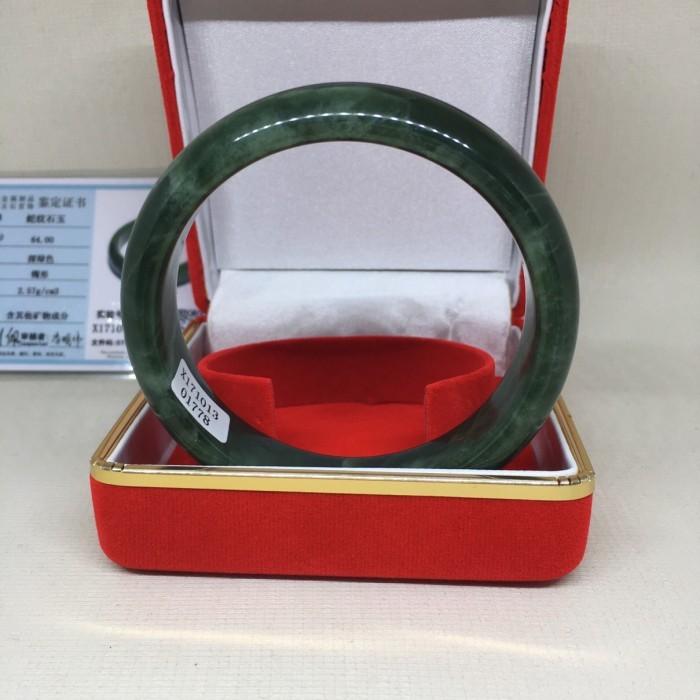 Gelang GIOK Cina Asli Giok Hijau China Original Ori