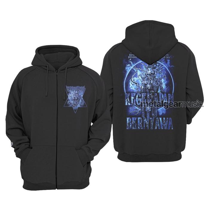 Forgotten - Kegelapan Itu Bernyawa Zipper / sweater  Band Metal Katun Combed Panjang