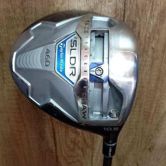 PREMIUM Stick Golf Driver Taylormade SLDR-460cc-Loft 10.5-Flex S-Ringan 64Gram Used-Original Asli Je
