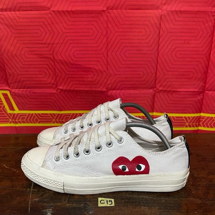 Sepatu second ori converse X CDG ctas 70s low size 42