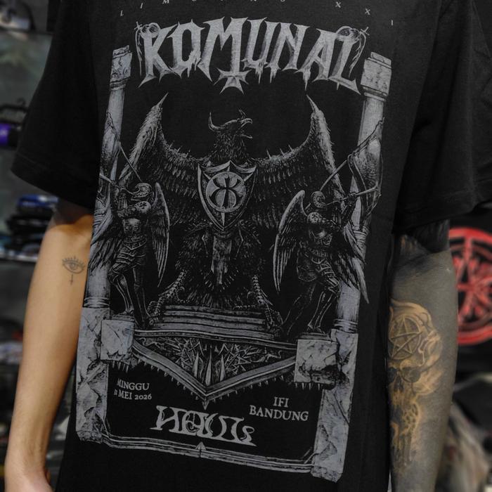 T-Shirt Band Official KOMUNAL - LIMUNAS XXI ( LOCAL )