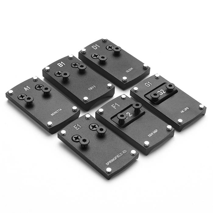 Metal Optics View Mount Plate for Beretta 1911 S&W M&P HK UPS TS9