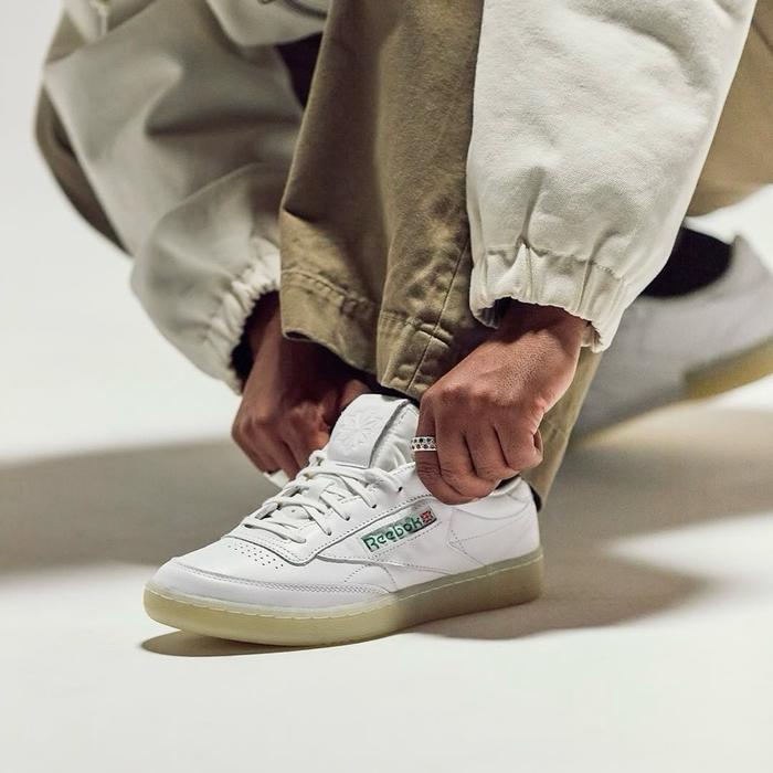 Reebok Classic Club C 85 Vintage 40TH Anniversary Chalk White Bone Green Original