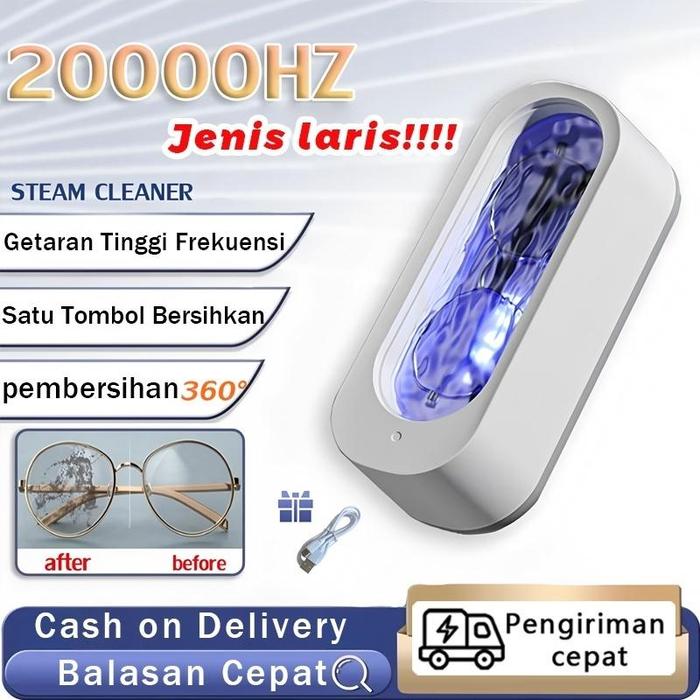 Mesin Pembersih Kacamata,Ultrasonic Smart CleanerUltrasonic Cleaner Pembersih Kacamata Perhiasan Ult