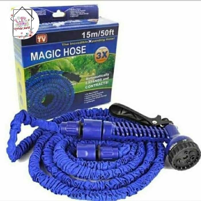 MAGIC HOSE PIPE + SPRAY GUN SELANG AIR AJAIB ELASTIS