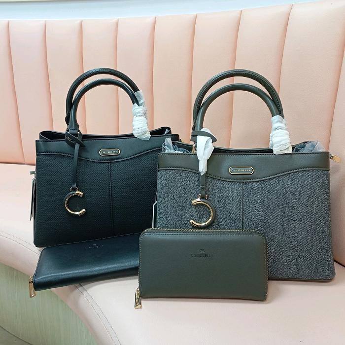 Tas Pes Set Dompet Mamak Wanita - Model Terbaru