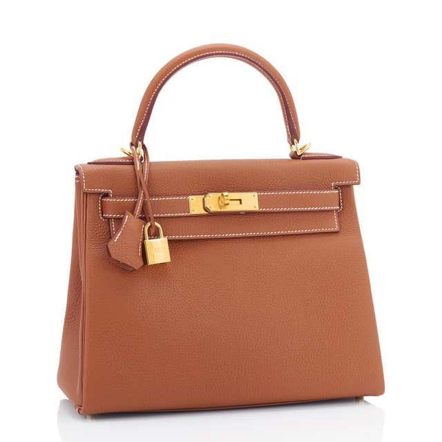 Tas 28Hermes Kelly28 Warna Cokelat Premium Selempang Wanita