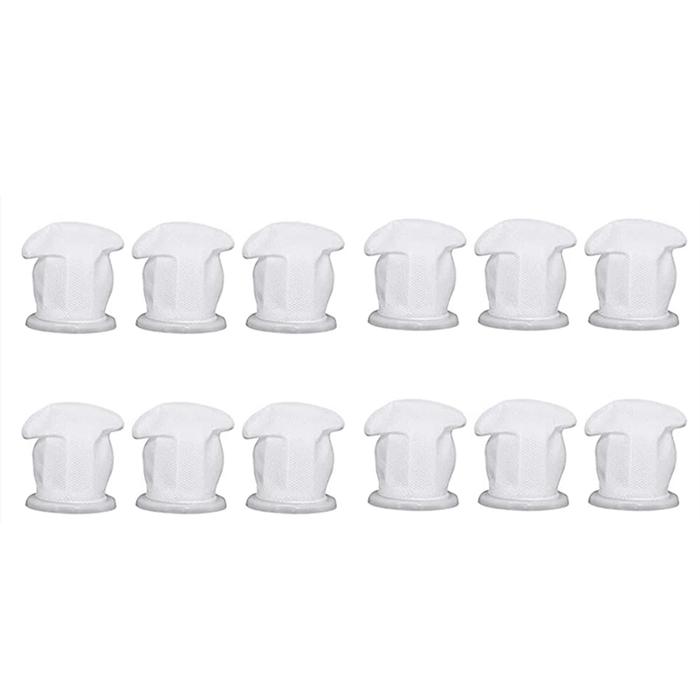 12Pcs Replacement Filter Dirt Filter Compatible For Vorwerk Kobold