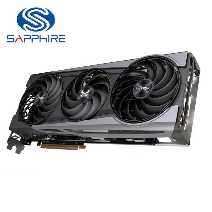 Kartu Video Nitro AMD RX6800 16G GDDR6 Bekas untuk AMD RX6800 16GB