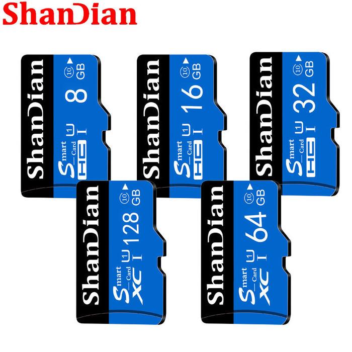 SHANDIAN Memory Card 16GB 32GB 6GB Class 10 TF Memory Card 4GB 8GB