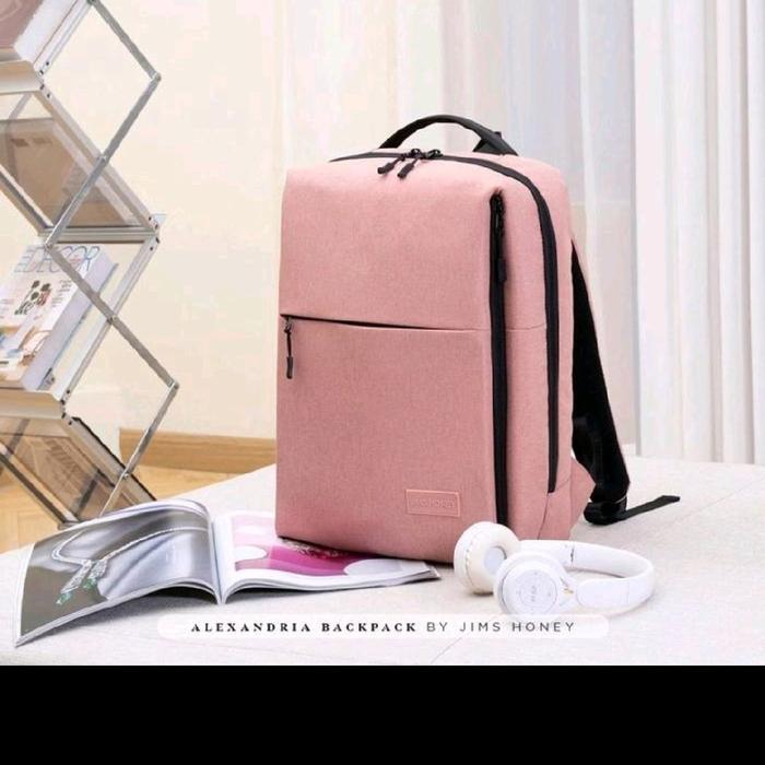 Tas Ransel Jims Honey Alexandria Backpack - Pink