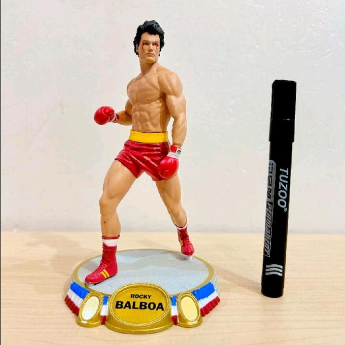 mainan action figure    Drago rocky IV McFarlane Toys Movie Maniacs 6-inch posed figure of Rocky Bal