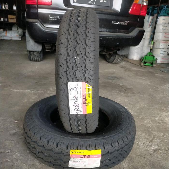 DUNLOP Ban Baru Mobil 165R13 8PR LT5 Ban Truk Ringan untuk Keamanan dan Kinerja Terbaik