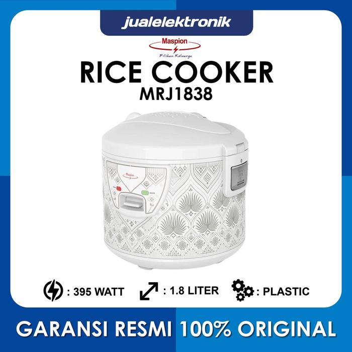 Maspion MRJ1838 Magic Com 1.8 Liter