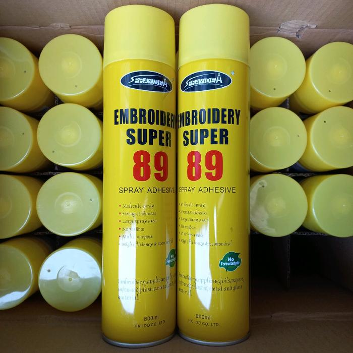 3M Super 89 Lem Embroidery Spray Adhesive / Lem Kertas Semprot 600ml