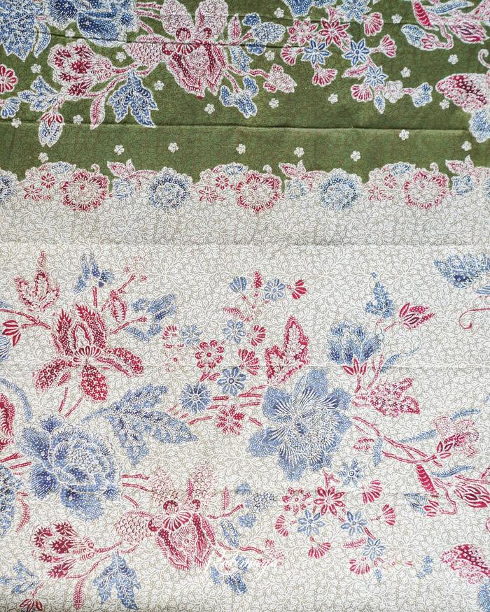 Stamped Batik motif Buketan Tumpal Buketan