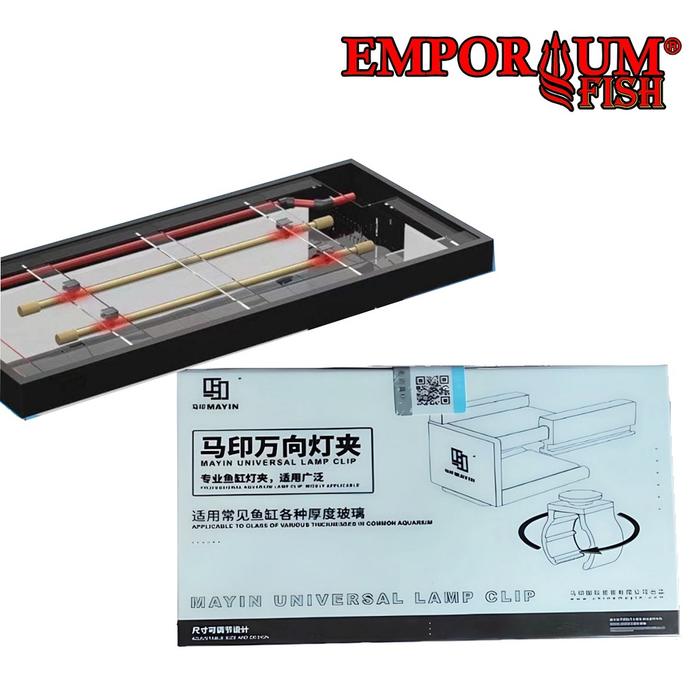 Mayin Universal Lamp Clips / penjepit lampu submersible celup t5