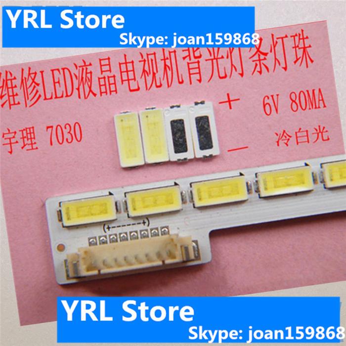 FOR Maintenance LED LCD TV backlight Article lamp SMD LEDS 7030 6V