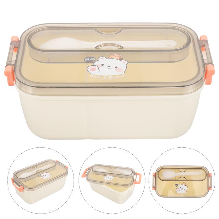 Salad Bento Box Fruit Bento Box Compartment Lunch Case Portable