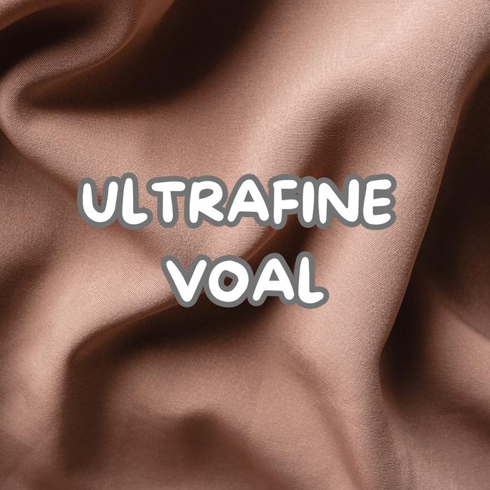 ULTRAFINE VOAL | KAIN HIJAB | KAIN VOAL ULTRAFINE UNTUK KERUDUNG | PARIS ULTRAFINE harga 0.5 meter