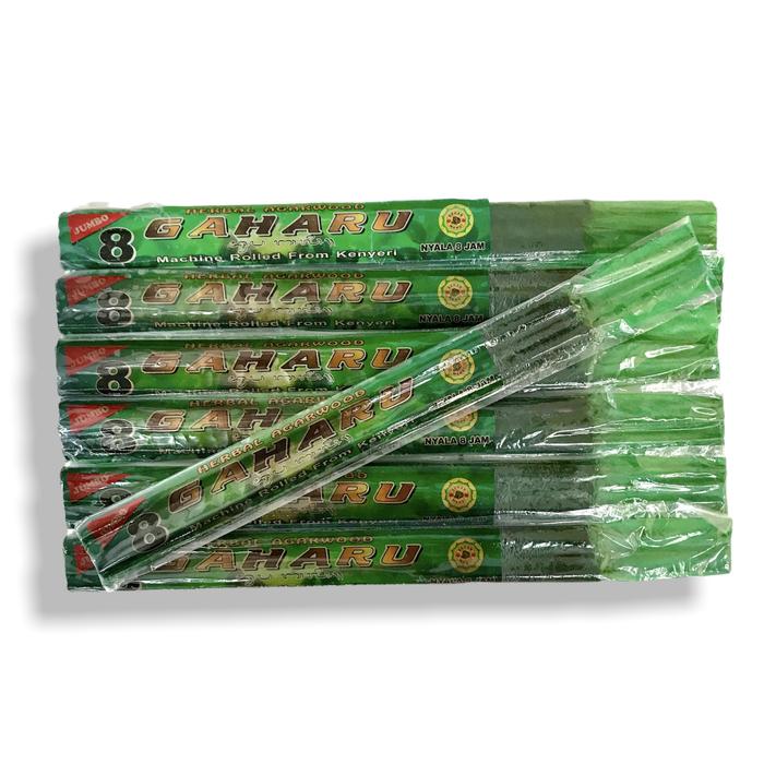 Jumbo Gaharu Premium 8 jam Herbal 50 cm Abu Dingin 1 bungkus isi 3 stick Produksi Sekar Wangi