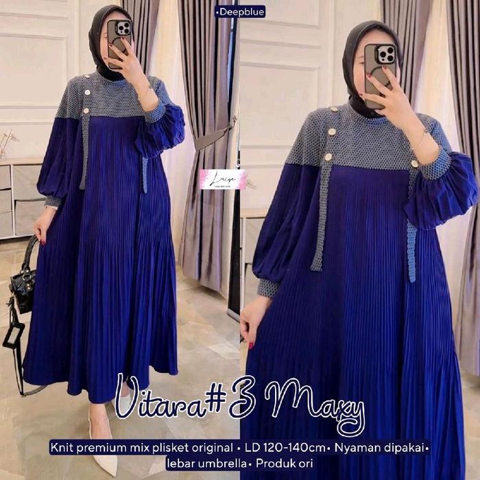 vitara maxy wanita dewasa best seller by laiqa