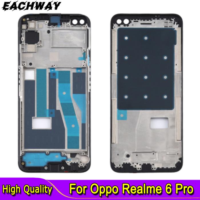 For Realme 6 Pro Middle Frame Plate Housing Board For Realme 6pro LCD
