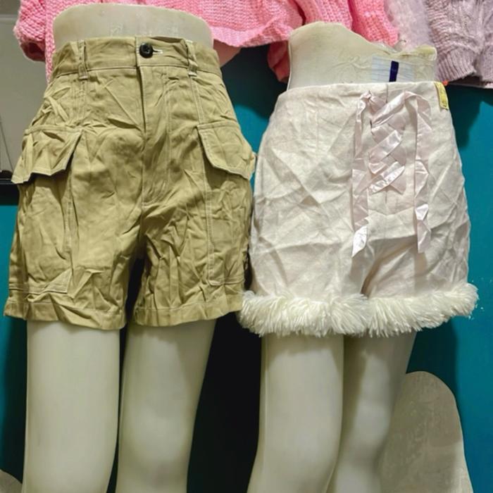 Celana pendek wanita premium thrifting branded
