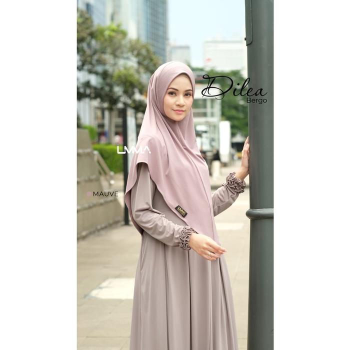 Umma Syari Bergo Dilea Hijab Instan Antem Motif Polos griya mey Ap
