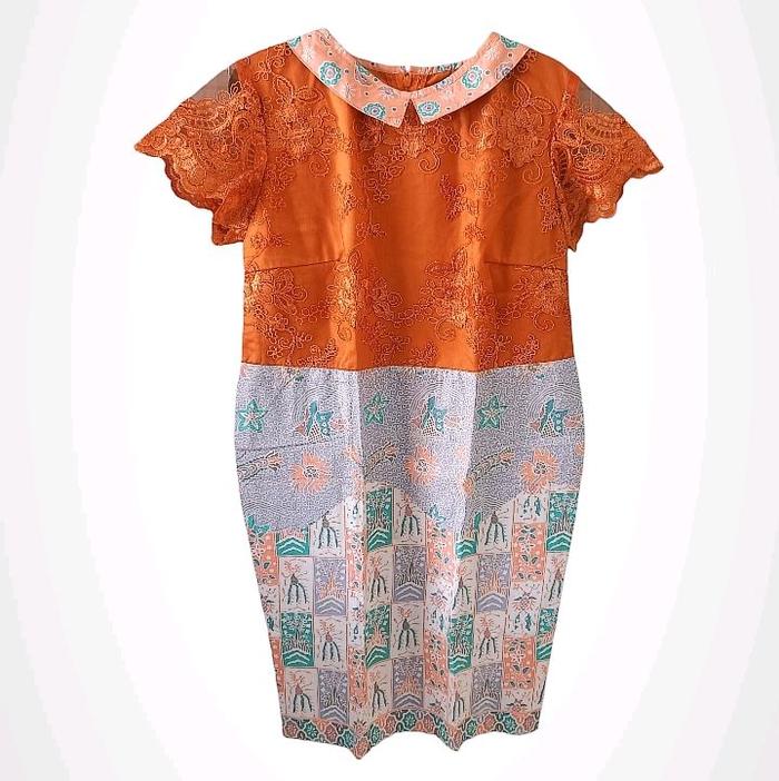 PAKAIAN TERUSAN BROKAT BATIK