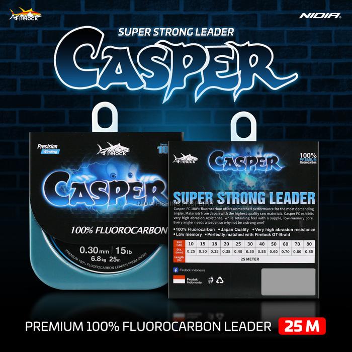 SENAR LEADER FIRELOCK CASPER FLUOROCARBON 100%