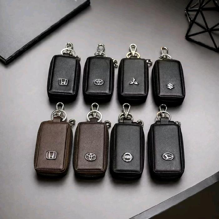 Dompet STNK Mobil Motor Gantungan Kunci Praktis Serbaguna untuk Dokumen dan Kunci Mobil Motor