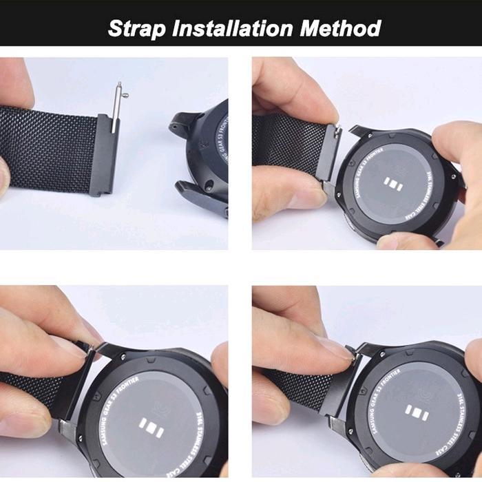 Strap Stainless Realm3 Watch 2/2 Pro Steel Tali Jam Best Seller