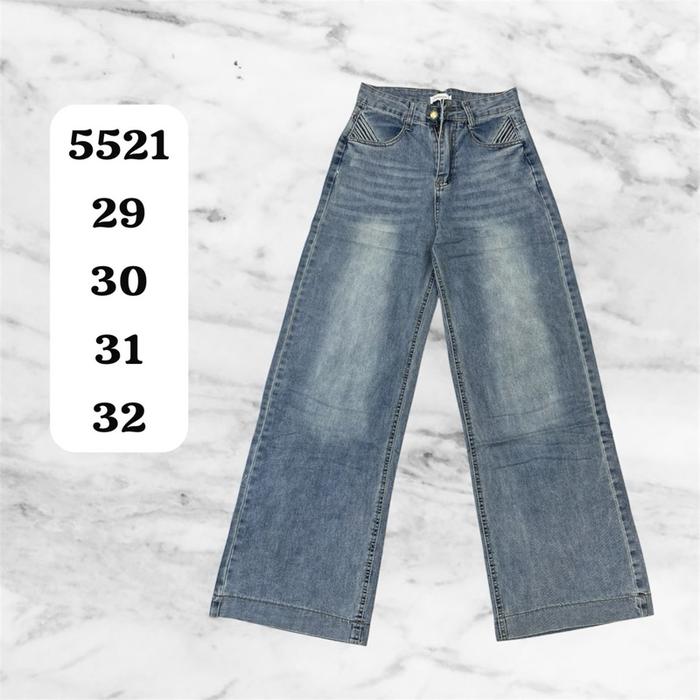 Celana jeans kulot c-5521