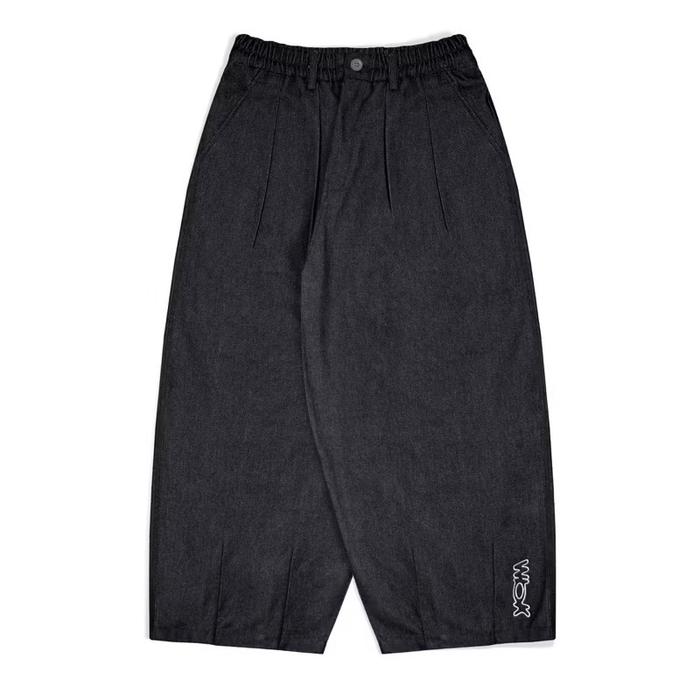 Hare Harem - Denim Pants ( Black Washed 12oz )